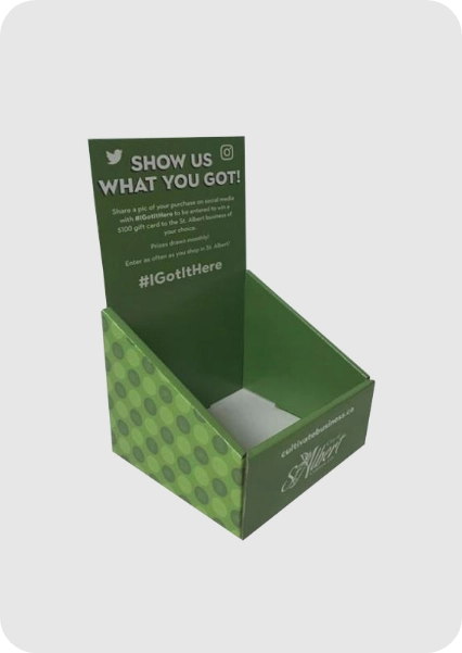 Side Lock Tuck Top Display Box